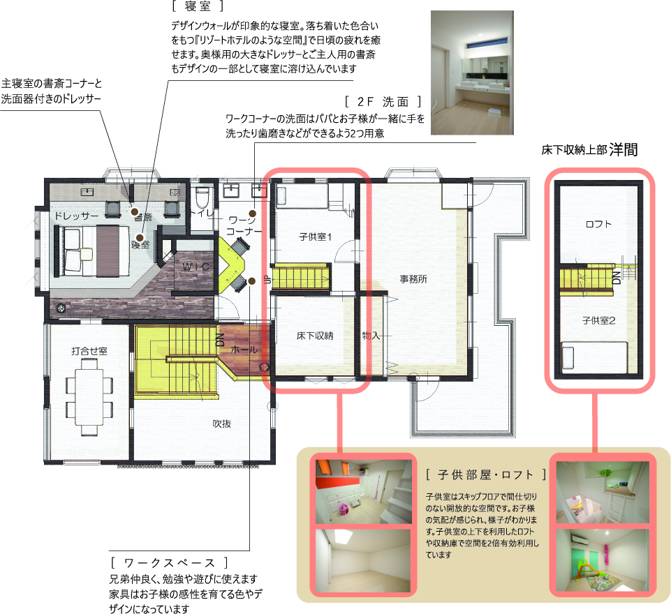 富士モデルハウス2f